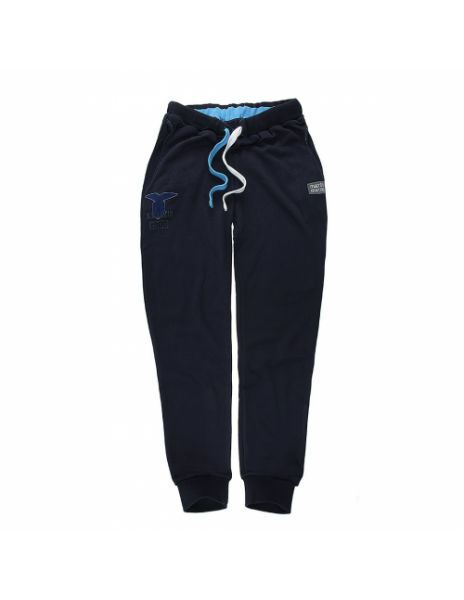 SS LAZIO PANTALONE FELPATO BLU