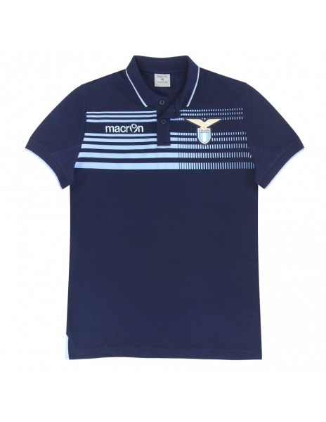 SS LAZIO POLO COTONE NAVY