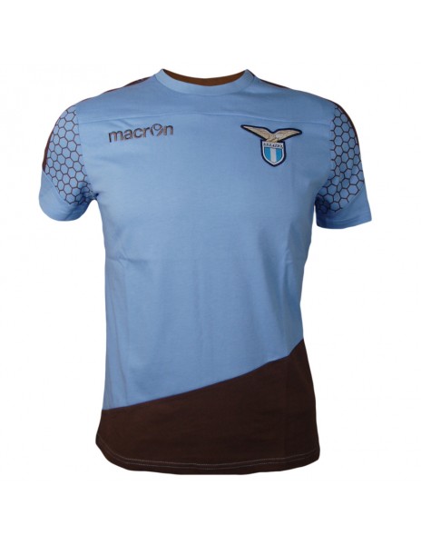 SS LAZIO T-SHIRT CELESTE/TABACCO