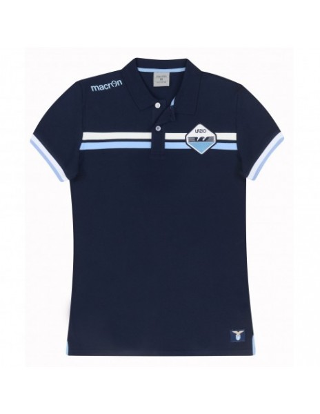 SS LAZIO POLO COTONE NAVY 115Y