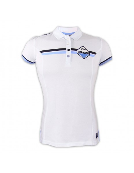 SS LAZIO POLO DONNA BIANCA 115Y