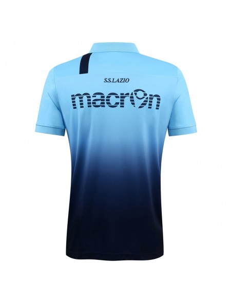 SS LAZIO POLO PREGARA CELESTE/NAVY