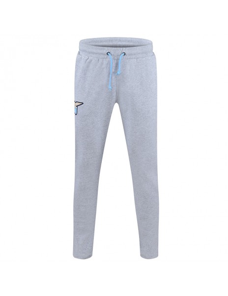 SS LAZIO PANTALONE FELPATO GRIGIO