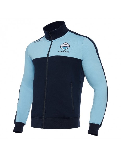 SS LAZIO FELPA BLU NAVY FULL ZIP  2017/2018