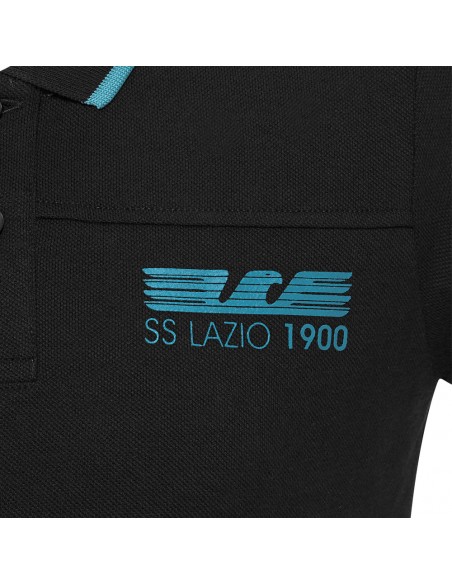 SS LAZIO POLO FAN NERA MACRON