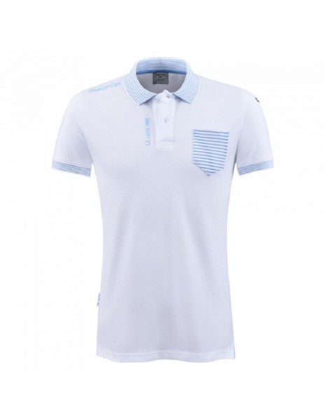 SS LAZIO POLO BIANCA CON TASCHINO 2017/2018