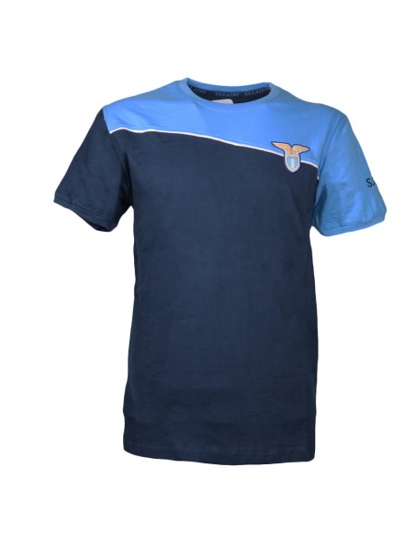 SS LAZIO T-SHIRT SUMMER BLU/CELESTE