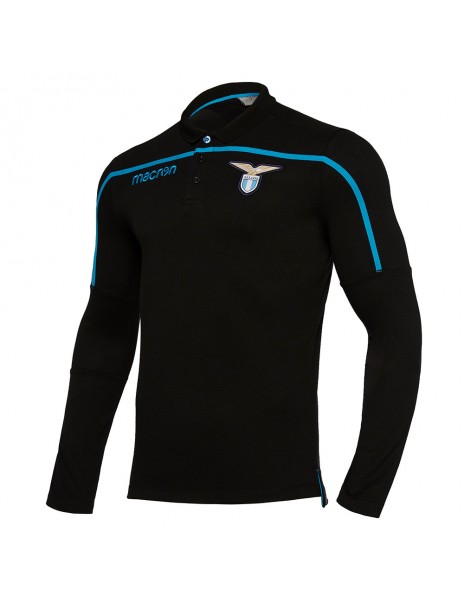 SS LAZIO POLO ML MACRON NERA