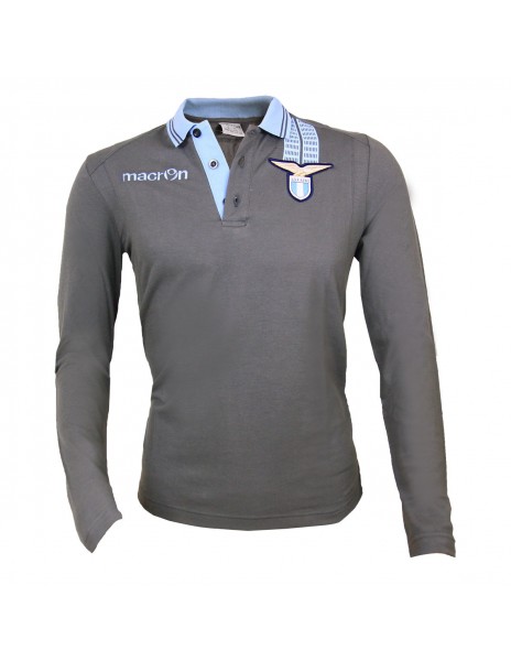 SS LAZIO POLO BAMBINO GRIGIO CELESTE