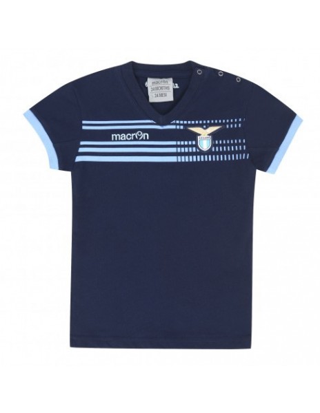 SS LAZIO T-SHIRT BAMBINO BLU