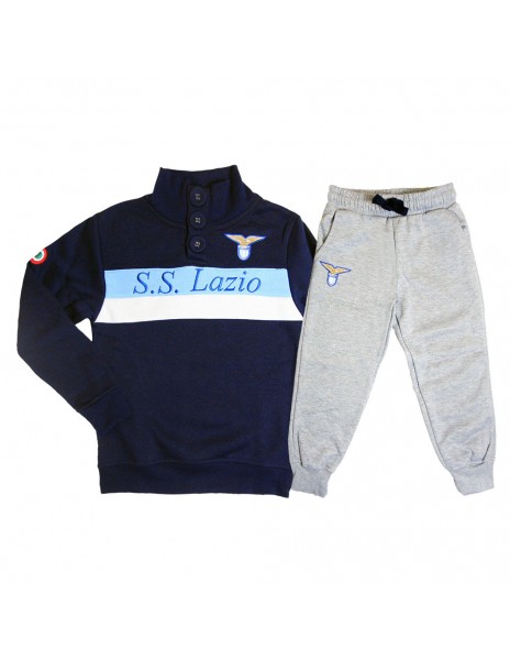 SS LAZIO TUTA HOMEWEAR BLU BAMBINO