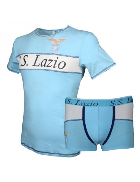 SS LAZIO COMPLETO INTIMO BOXER SKY BAMBINO