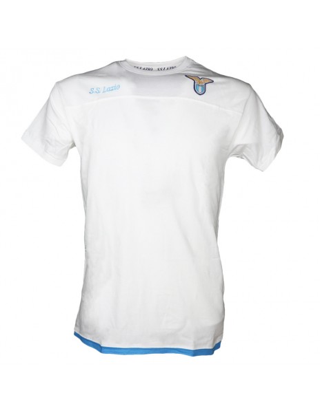 SS LAZIO T-SHIRT GIROCOLLO BIANCO BAMBINO