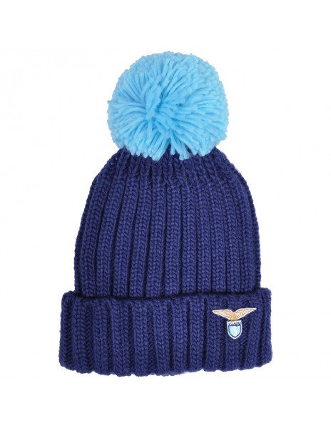 SS LAZIO CAPPELLO PON PON BLU SCURO