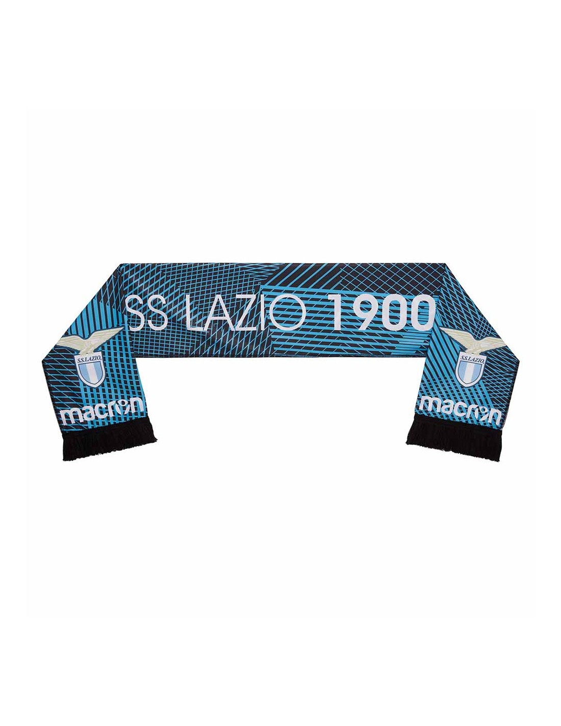 SS LAZIO SCIARPA LEGGERA NERA