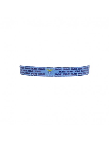 Nemesi SS LAZIO BRACCIALE CELESTE CON PATTERN