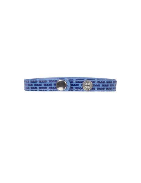 Nemesi SS LAZIO BRACCIALE CELESTE CON PATTERN