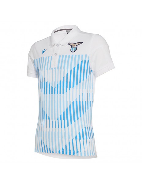 Macron POLO LAZIO BIANCA BAMBINO 2019/2020