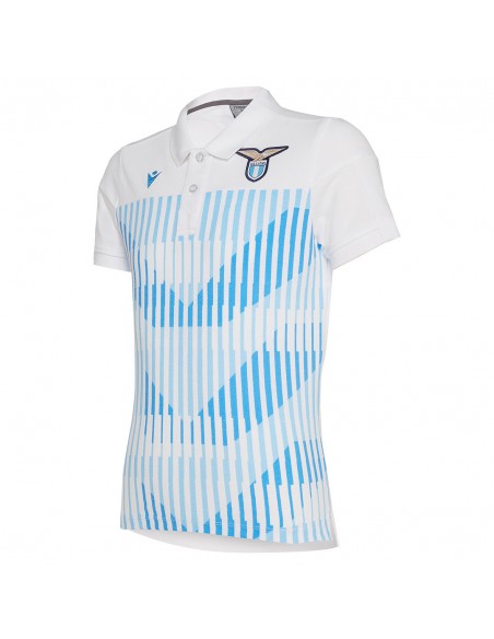 Macron POLO LAZIO BIANCA BAMBINO 2019/2020