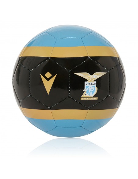 Macron SS LAZIO PALLONE ORO/NERO/CELESTE N 5 EUROPA