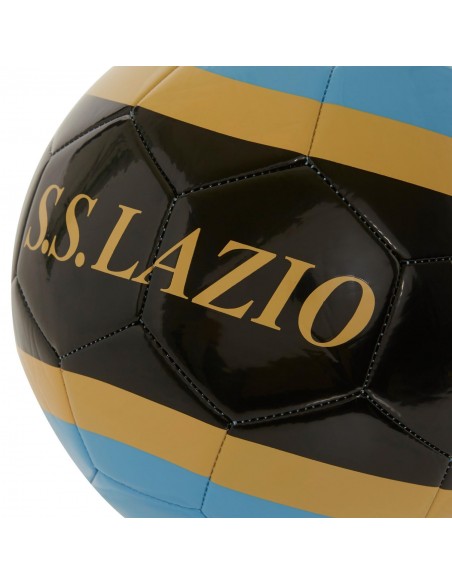 Macron SS LAZIO PALLONE ORO/NERO/CELESTE N 5 EUROPA