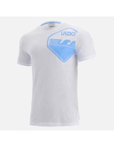 Macron T-SHIRT TIFOSO SS LAZIO BIANCO CELESTE 2021/2022