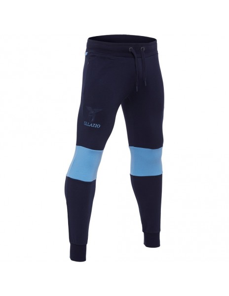 Macron PANTALONI FELPATI LAZIO NAVY 2020/2021