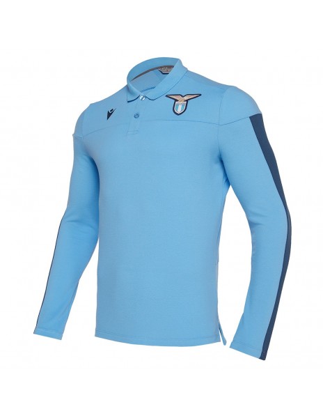 Macron POLO LAZIO CELESTE MANICA LUNGA 2019/2020