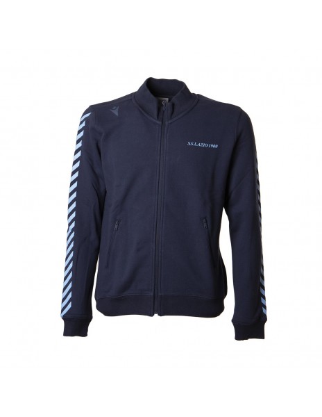 Macron felpa bambino full zip navy ss lazio  2020/2021