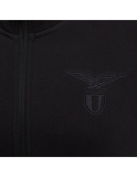 Macron FELPA LAZIO FULL ZIP NERA 2020/2021