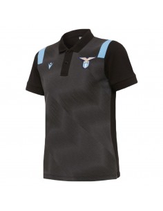 Macron polo pregara bambino in cotone ss lazio 2020/2021