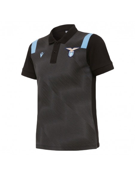 Macron polo pregara bambino in cotone ss lazio 2020/2021