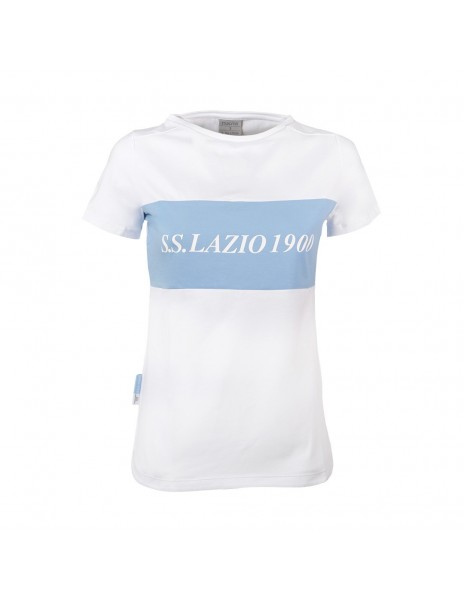 T-SHIRT LAZIO DONNA BIANCA 2020/2021