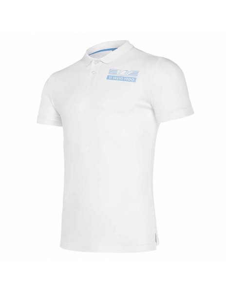 SS LAZIO POLO LINEA FAN BIANCA 2019/2020