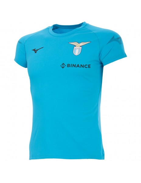 t-shirt celeste ss lazio mizuno...