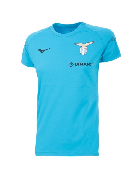 t-shirt donna lazio mizuno celeste...