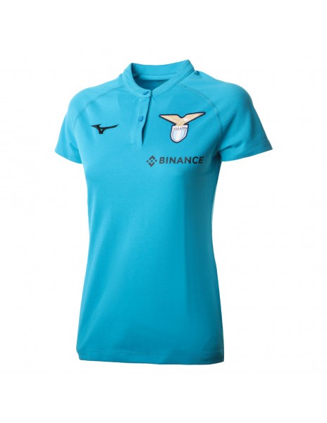 polo donna lazio mizuno celeste...