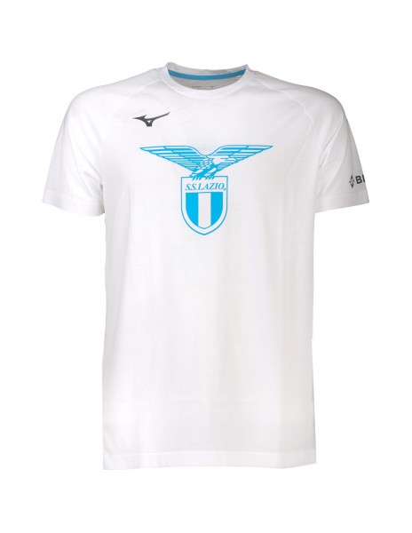 t-shirt bianca logo bambino ss lazio...