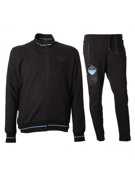 tuta lazio full zip nera 2020/2021