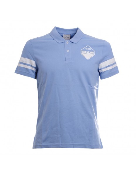 POLO LAZIO JERSEY CELESTE BIANCA...