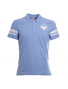 polo neonato celeste ss...