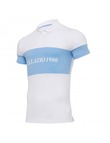 polo lazio neonato bianca fan 2020/2021