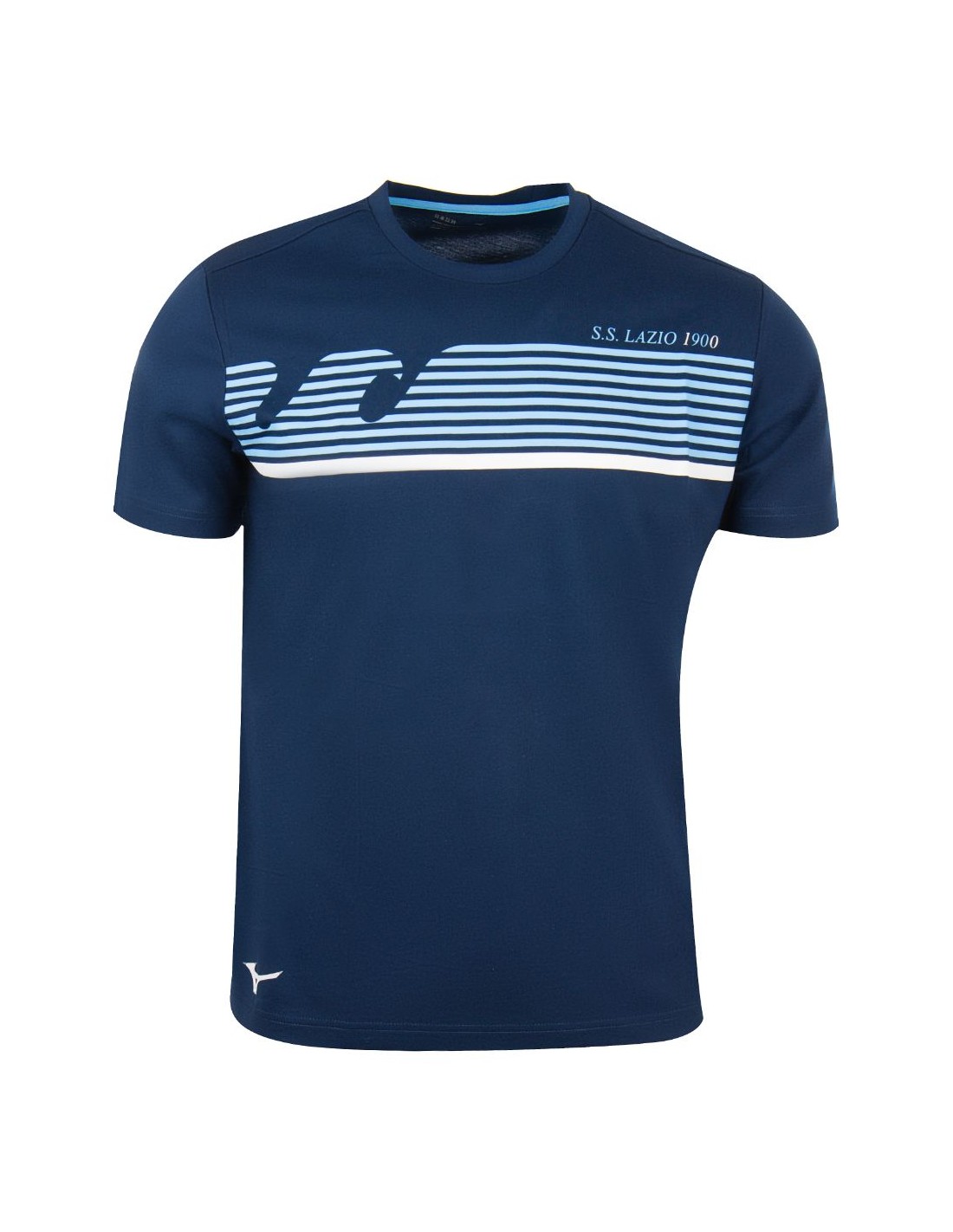 T shirt Fanwear SS Lazio Blu Mizuno 2022 2023