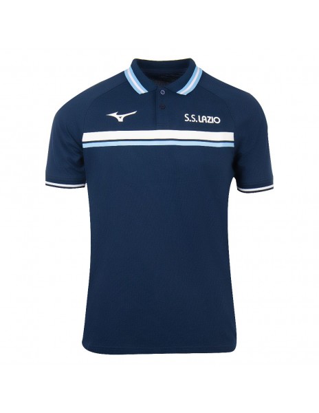 Polo SS Lazio Fanwear Pique Mizuno...