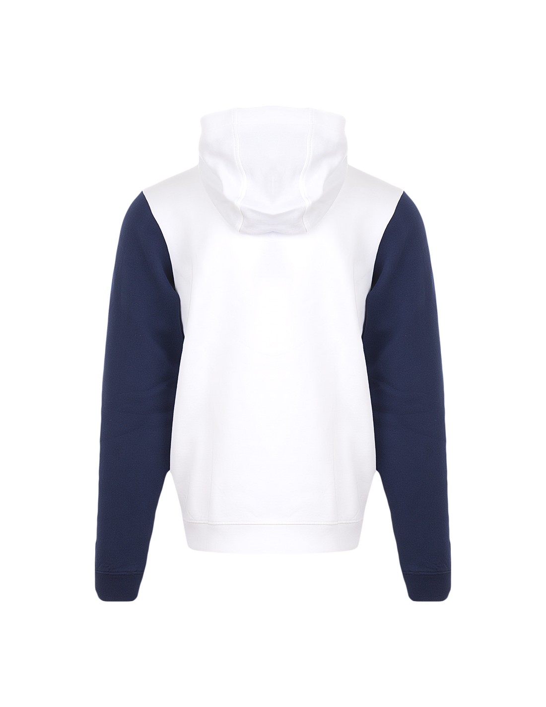 Felpa Fanwear Bianca SS Lazio Mizuno full zip con cappuccio 2022
