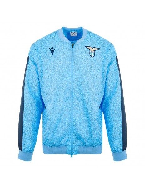 giacca travel azzurra ss lazio fzip...