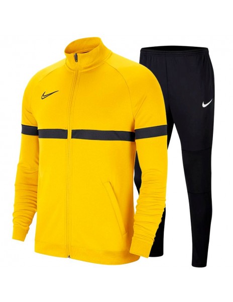 Tuta training nike gialla dri-fit