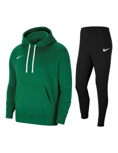 tuta nike verde felpata con...