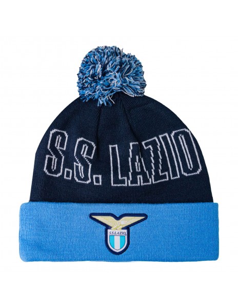 cuffia pon pon ss lazio 1900 blu e...