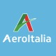 Sponsor Aeroitalia su braccio sinistro